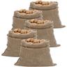 Avimac - Sacs en jute 5 pcs 100x110 cm 100 % jute 220 g/m²