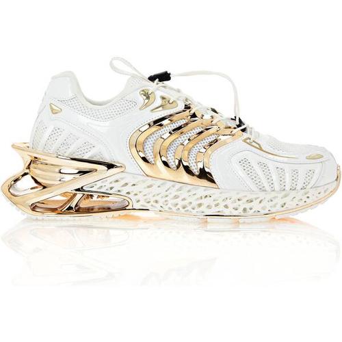 PLEIN SPORT Herren Halbschuhe THE THUNDER STROKE GEN.X.02., Größe 41 in Gold