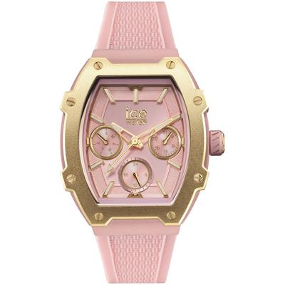 Multifunktionsuhr ICE-WATCH "ICE boliday - Alu - Small - MT", rosa, Armbanduhren, Damen, Quarzuhr, Armbanduhr, Damenuhr, analog, Datum, 12/24-Stunden-Anzeige Image