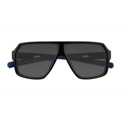 Male s aviator Black Plastic Prescription sunglasses - Eyebuydirect s Geo