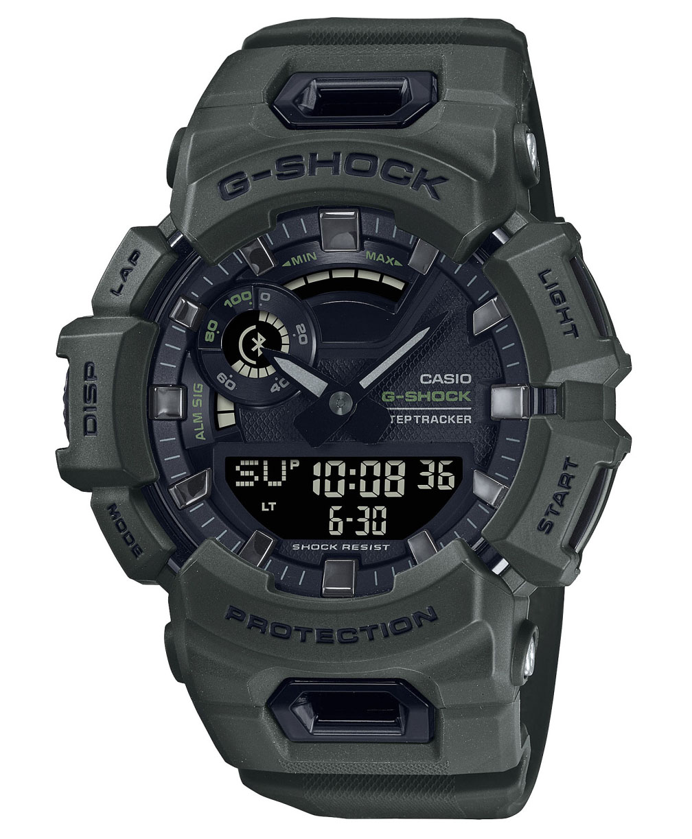 Casio G-shock Mens Green Watch GBA-900UU-3AER - One Size | Casio Sale | Discount Designer Brands