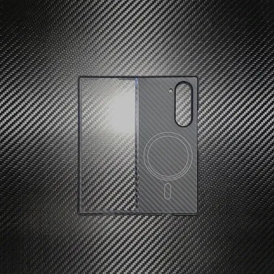 For Magsafe Magnetic case For Samsung Galaxy Z Fold 6 5 Carbon fiber cover Aramid fiber Magsafe