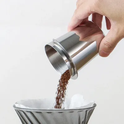 Coffee Dosing Cup Sniffing Mug for Espresso Machine Wear Resistant Stainless Steel Coffee Dosing Cup