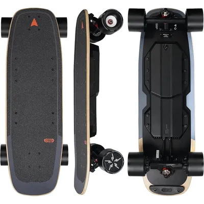 MEEPO Electric Skateboard with Remote, 28 MPH Top Speed, 11 Miles Range,330 Pounds Max Load, Maple