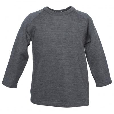 Reiff - Kid's Shirt - Merinopullover Gr 86/92 grau/blau