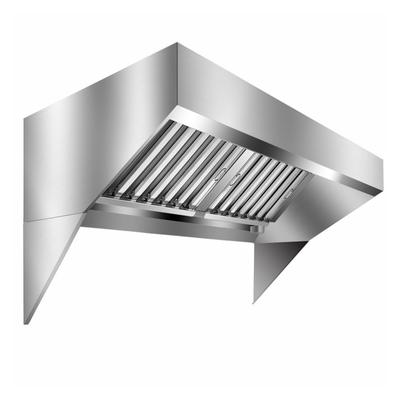 Commercial Exhaust Hood 4FT Rust Resistant Vent Hood, High-Quality 201 Stainless Steel