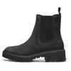 Chelseaboots TIMBERLAND "CORTINA VALLEY MID CHELSEA BOOT", Gr. 41,5, schwarz, Leder, sportlich, Schuhe, Stiefelette, Winterschuhe, Ankle Boots