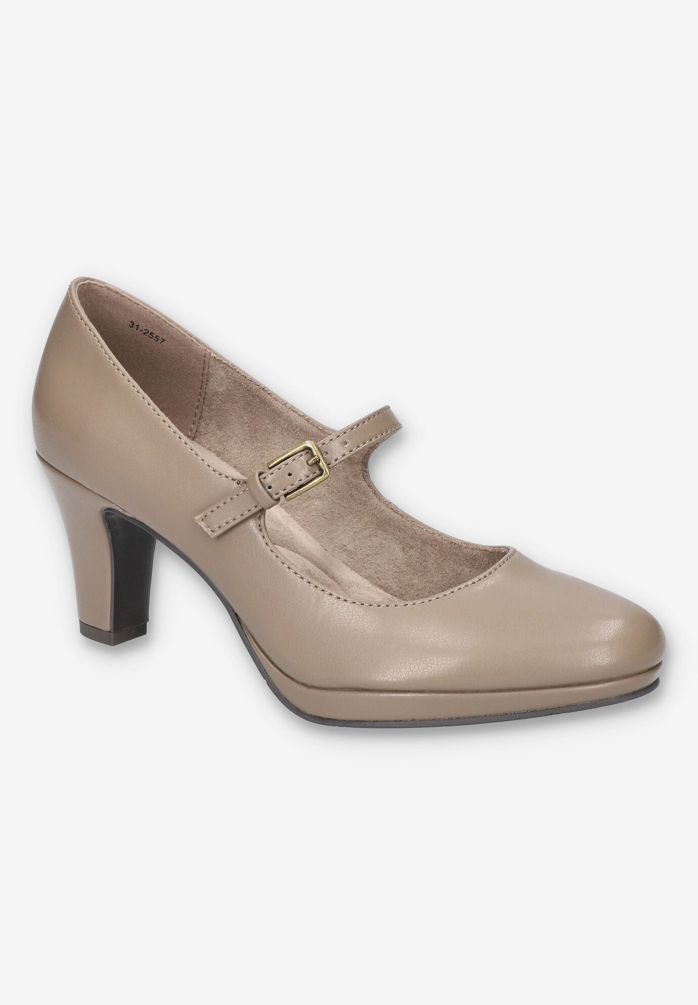 Women's Zest Pump by Easy Street in Taupe (Size 7 M)