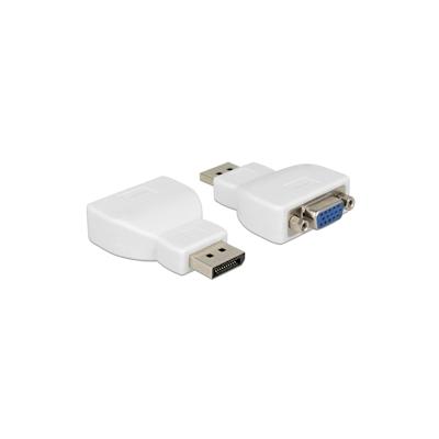 Delock 65568, DisplayPort, VGA, Weiß