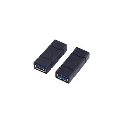 LogiLink USB 3.0-A F/F, USB 3.0-A, USB 3.0-A, Schwarz