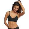 Bügelloser BH SLOGGI "EVER Ease P", Damen, Gr. M, N-Gr, schwarz, Single Jersey, Obermaterial: 50% Baumwolle, 39% Polyester, 11% Elasthan, unifarben, sportlich, BHs, Temperaturausgleichend