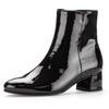 Stiefelette GABOR, Damen, Gr. 41, schwarz (schwarz lack), Lackleder, glänzend, feminin, Schuhe, mit Best Fitting-Ausstattung
