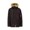 Winterjacke ALPHA INDUSTRIES "N-3B VF 59 Vintage Fit Winterjacke", Herren, Gr. 3 XL, braun (hunter braun), Obermaterial: 100% Nylon, Futter: 100% Nylon, Füllung: 100% Polyester, Jacken