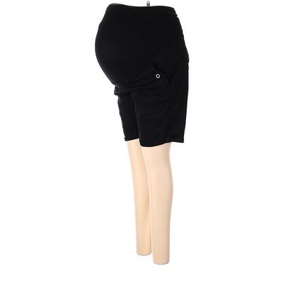 Motherhood Shorts: Black Bottoms - Women's Size Medium Maternity