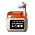 Cuffie wireless con schermo smart a tocco ANC riduzione attiva del rumore grande batteria in-ear sport gioco auricolari Bluetooth