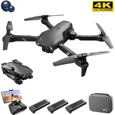 NEW V13 Mini Drone 4K HD Professional With 1080P Dual Camera 2.4G WIFi FPV Dron Foldable RC