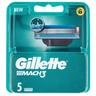 Gillette - Gillette Lamette Rasoi Uomo Mach3 per Rasoio a 3 Lame, Confezione da 5 Lamette Barba Rasatura 1 pieces male