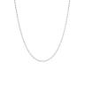 Elli - link chain Oval Chain Basic Trend in argento sterling 925 Collane 1 pieces female