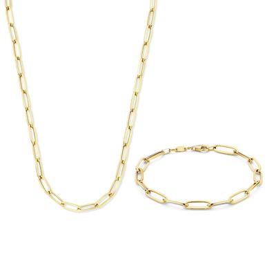 Isabel Bernard - Geschenkset Isabel Bernard Cadeau d'Isabel - 585 gold Schmuck-Set 1 ct Damen