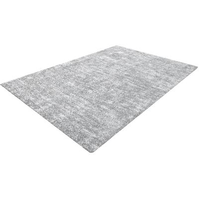 Teppich KAYOOM "Etna 110", grau (grau, silber), B:120cm H:10mm L:170cm, Polyester, Teppiche, Maschinell getufteter Teppich, hervorragende Qualität, aktuelle Farben Image