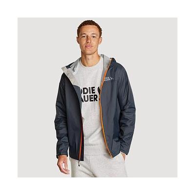 Eddie Bauer Men's Packable Cloud Cap Waterproof Waterproof Rain Jacket Lightweight - Grey - Size S