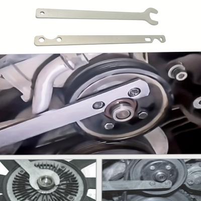 TEMU 32mm Fan Clutch Nut Wrench, Clutch Water Pump Disassembly Tool, Suitable For Most For Models, As E34 E36 E39 E46 E90, Etc