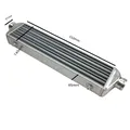 Barra e piastra intercooler turbo universale da 550 * 140 * 65 mm OD = 51 mm Intercooler per montaggio anteriore