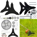Lame per decespugliatore con attacco per adattatore per lama in carbonio resistente per tagliaerba in acciaio per tagliaerba da 20 mm o 25,4 mm per tosaerba