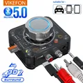 VIKEFON Ricevitore Bluetooth 5.0 Scheda TF stereo 3D RCA Jack AUX da 3,5 mm Adattatore wireless per amplificatore altoparlante Trasmettitore audio per auto