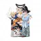 Abbigliamento uomo 2024 Dragon ball Goku Super Saiya t-shirt da uomo Fashion top New Trend camicie