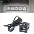 Adattatore di ingresso USB per auto Audio Radio u-disk presa flash Cavo di interfaccia per VW Golf 5 mk5 Jetta EOS Scirocco Accessori