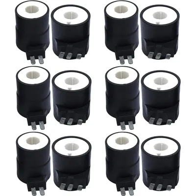 6Pack 279834 Dryer Gas Valve Ignition Solenoid Coil Kit For Whirlpool AP3094251 PS334310 12001349 694540 694539 306105 306106