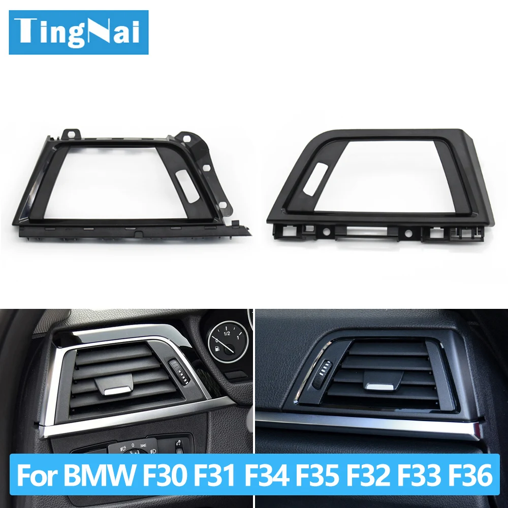 LHD RHD Sinistra Destra Aria Condizionata AC Griglia di Sfiato Pannello di Uscita Telaio Trim Per BMW Serie 3 4 F30 F31 F34 F35 F32 F33 F36 F82 F83