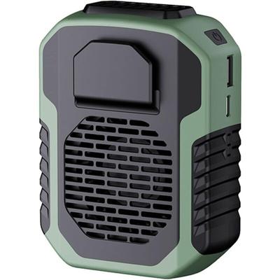 6000 mAh tragbarer Taillenclip-Ventilator, usb wiederaufladbar, Mini-Halsventilator, Gürtel, Image