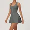 Women's Tracksuit Yoga Set Skirt Jumpsuits Zipper One Piece Fitness Workout Rompers Sportswear Gym