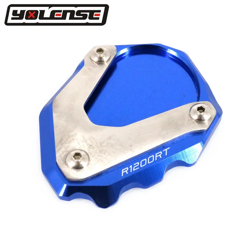 Per BMW R1200RT R1200 ST RS R1200R R1200ST cavalletto per moto cavalletto laterale supporto per estensione piastra di supporto ingrandisci supporto