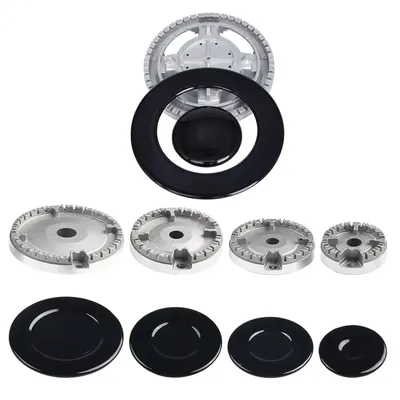 Metal Gas Oven Stove Cap Kit For Sabaf Stoves Crown Flame Cover Replacement Part Kitchen Cooking Gas
