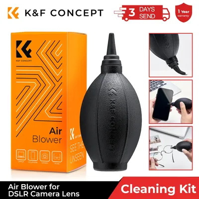 K&F Concept Air Dust Lense Blower for Digital DSLR SLR Cameras Lenses Clean Duster Lens Cleaner Rubber Bulb Air Pump Dust Blower