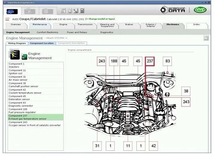 Beste Autoreparatursoftware Vivid Workshop 10.20 neue Version Vivid Workshop Data ATI v10.2 Release 2010 im CD oder Link zum Senden Image