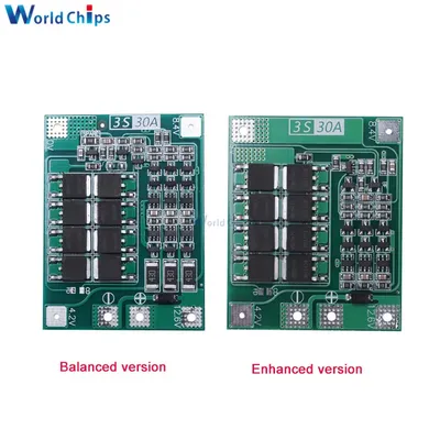 3 s 30a 60a 12,6 V 13,6 V Polymer Li-Ionen Lithium Batterie ladegerät Schutz platine Platine BMS 3