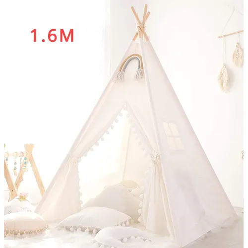1,6 m Zelt für Kinder Spielhaus Wigwam für Kinder tragbare Kinder Tipi Zelte Tipi Tipi Infantil Kinder zelt Mädchen Spiel zelt