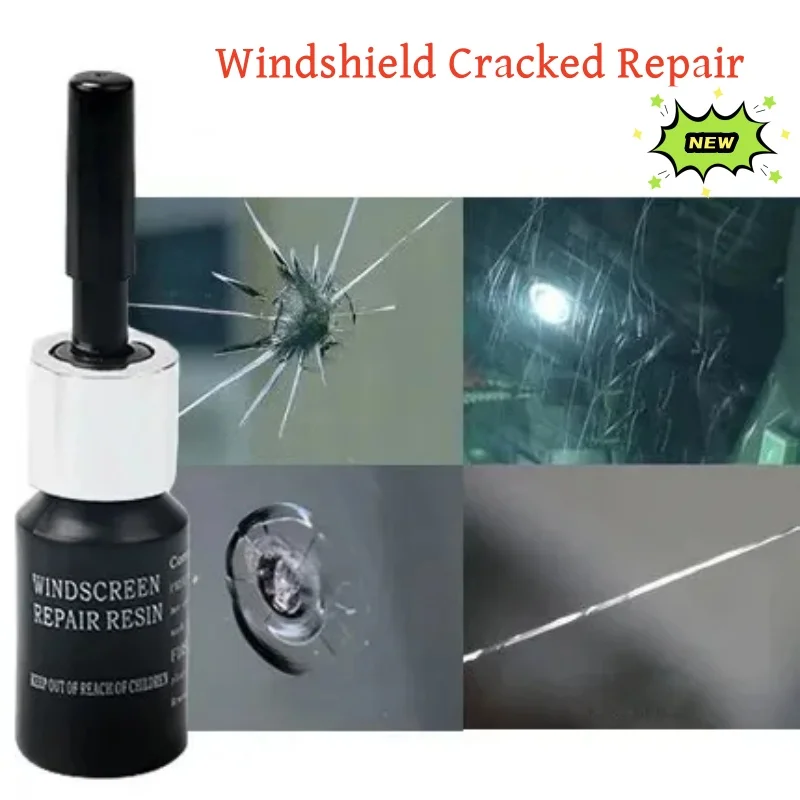 Für alle Auto Windschutz scheibe Reparatur sätze Fenster Glas Trümmer Riss Reparatur mittel kratz frei Aushärtung kleber verbesserte DIY-Werkzeug Image