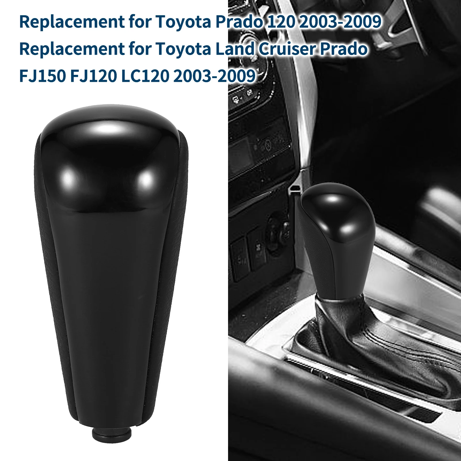 Gangsc haltung Knoten Auto automatischer Schaltknauf für Toyota Prado 2003 2015-2018 und Land Cruiser Prado Fj150 Fj120 LC120 2014-2016 Image