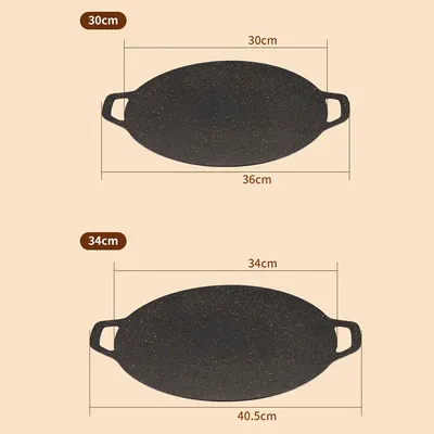 Grill topf Multi-Grill platte Eisenplatte koreanischen Grill Grill Grill pfanne koreanische Metall grill pfanne Outdoor tragbaren Induktion sherd