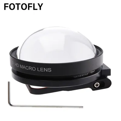 Action Kamera Filter 24X Macro Close-up Lens Mit Tauchen Rot-Filter Für GoPro Hero 5 6 2018 7 wasserdichte Gehäuse Fall Zubehör