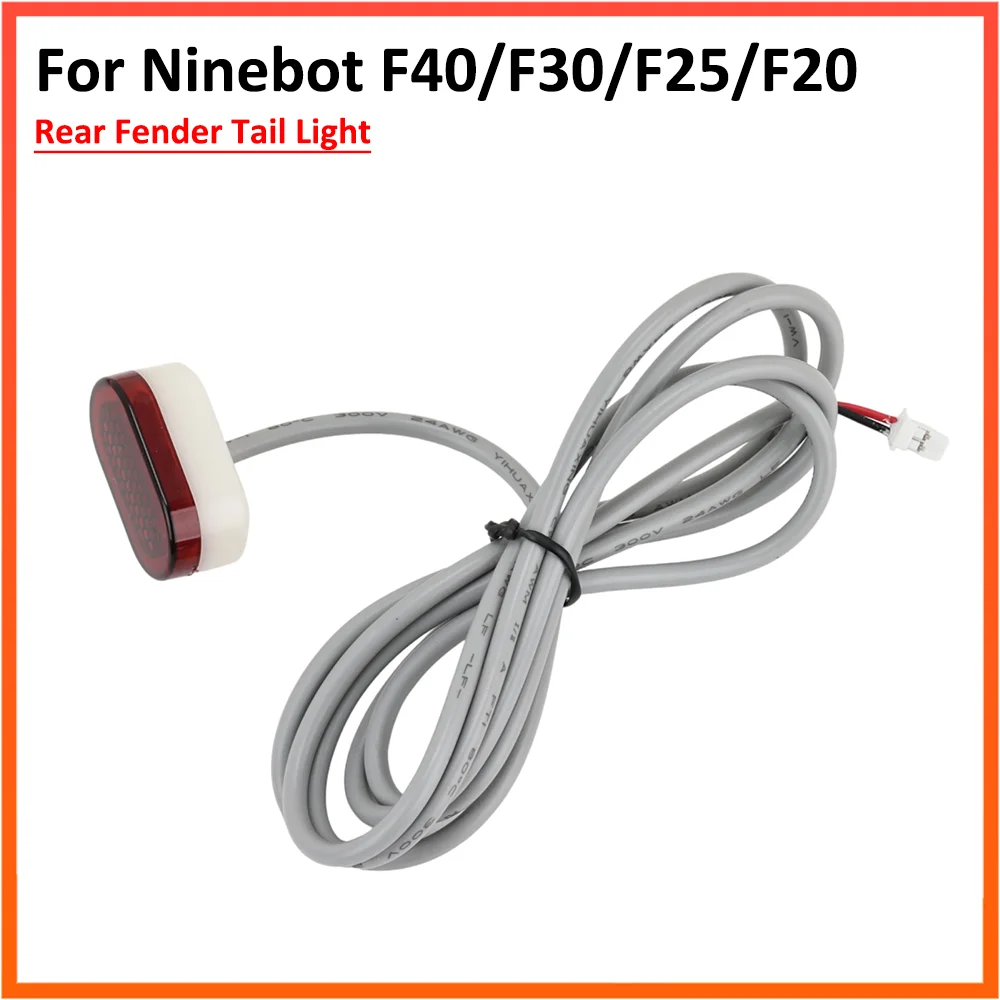 Heck kotflügel Rücklicht für Ninebot F20 F30 F40 Elektro roller Bremse Sicherheit LED Blinklicht Rücklicht Teile Image