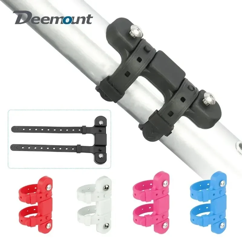 Fahrrad flaschen halter Adapter Silikon Gel Straße MTB Kessel Käfig Umwandlung Basis ohne Loch Installation Befestigung Fahrrad flasche Image