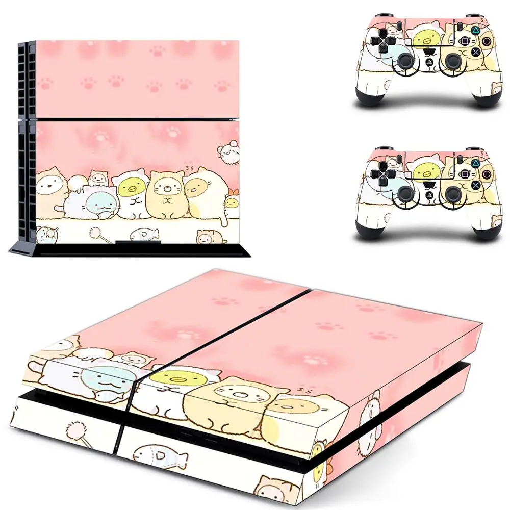 Sumikko Gurashi PS4 Skin Aufkleber Aufkleber Cover für PS4 Konsole & Controller Skins Vinyl Image