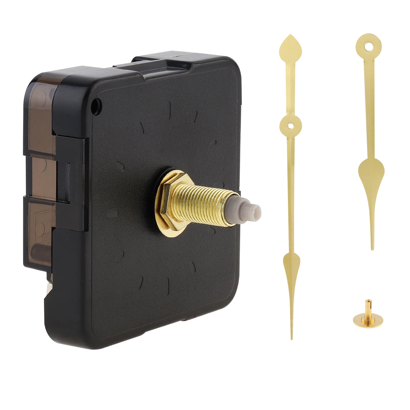 Wanduhr-Mechanismus, geräuschloses Quarzwerk, Maschine, Wandzeiger, geräuschlos, Kehren, zweites Uhrwerk mit Zeiger, DIY, Reparaturwerkzeuge Image