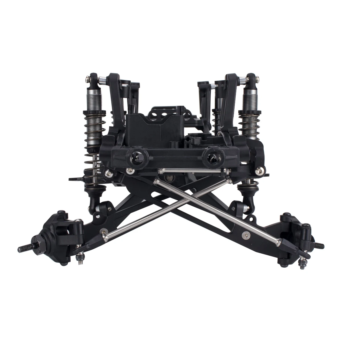 Aluminium Twin I-Beam 2WD Pre-Runner Suspension Conversion Kit für 1/10 RC Crawler Axial SCX10 I II 90046 90047 Achse Upgrade Teil Image